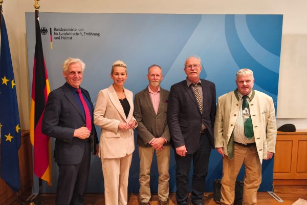 Arbeitsgespräch mit der Parlamentarischen Staatssekretärin Frau Breher (BMLEH)