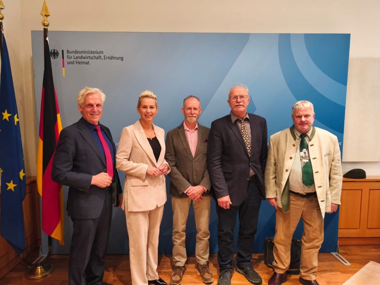 Mehr über den Artikel erfahren Arbeitsgespräch mit der Parlamentarischen Staatssekretärin Frau Breher (BMLEH)